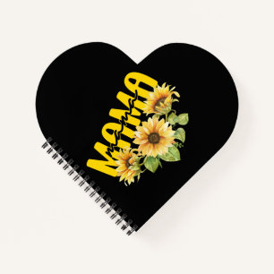 Cuaderno Mama Sunflower Sunshine - Alegre diseño floral