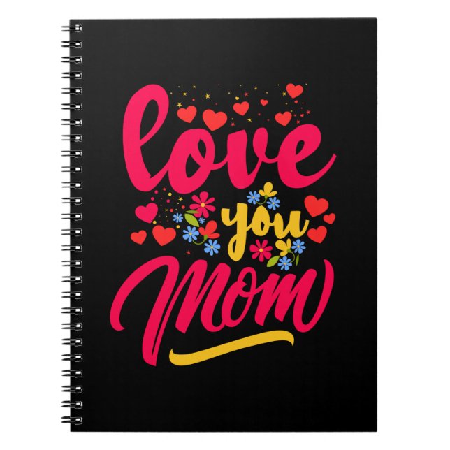 Cuaderno Mamá te ama (Frente)