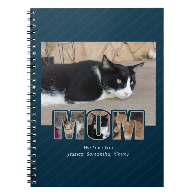 Cuaderno Mamá te amamos 4 Photo 3 Ring Binder (Frente)