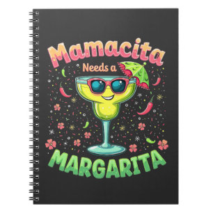 Cuaderno Mamacita necesita una Fiesta Margarita Cinco de Ma
