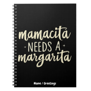 Cuaderno Mamacita Necesita una Margarita Divertido Entrenam