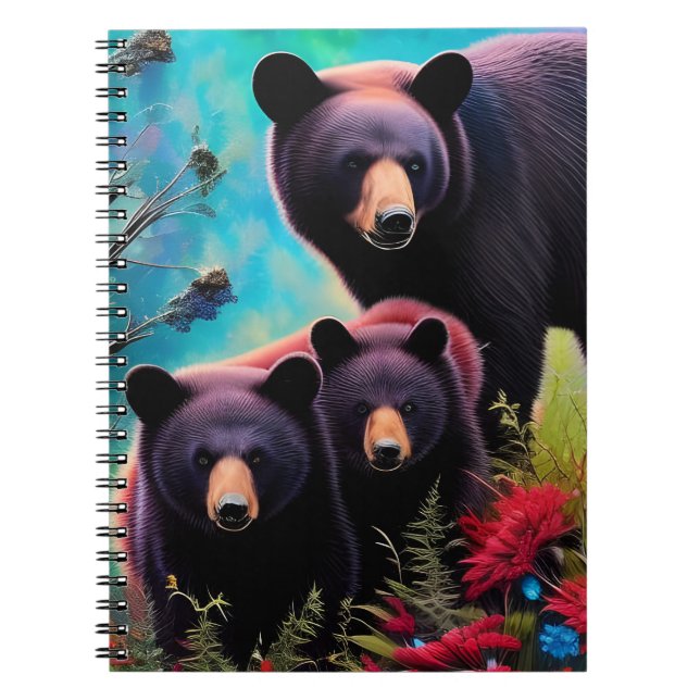 Cuaderno Mami Bear y Cubs (Frente)