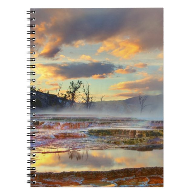 Cuaderno Mammoth Hot Springs (Frente)
