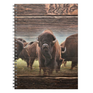 Cuaderno Manada Hermosa de Búfalos