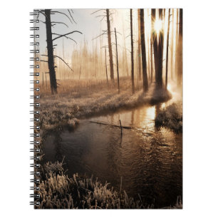 Cuaderno Mañana escarchada de Yellowstone