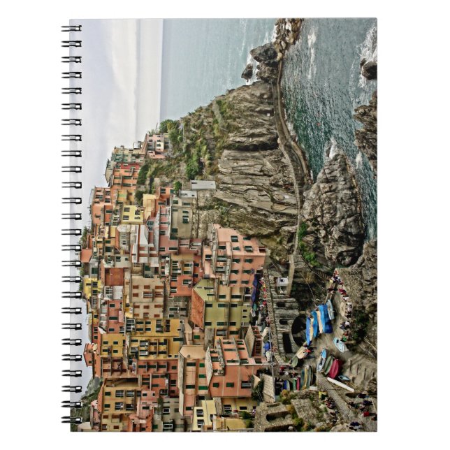 Cuaderno Manarola - The Cinque Terre - Italia - (Frente)