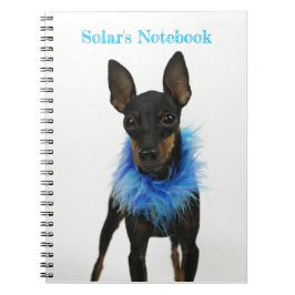 Cuaderno Manchester Terrier Notebook Blue
