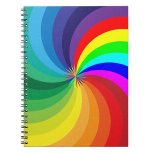 Cuaderno Mandala-46556 de color arcoiris