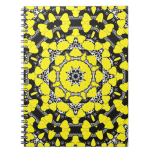 Cuaderno Mandala abstracta sin inconvenientes corazones ori