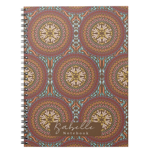 Cuaderno Mandala Brown (Frente)