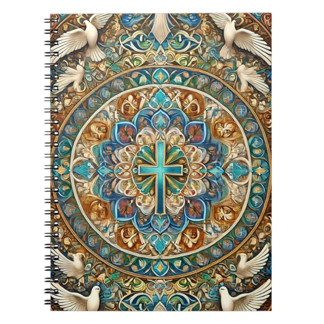 Cuaderno Mandala Cristiano Inspirador (Frente)