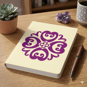 Cuaderno Mandala de Adinkra Sankofa - Herencia Africana