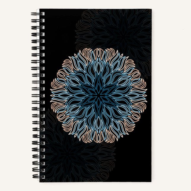 Cuaderno Mandalá de Arena y Mar  (Anverso)