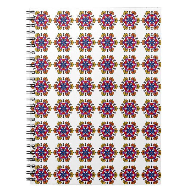 Cuaderno Mandalá de calabaza de Halloween (Frente)