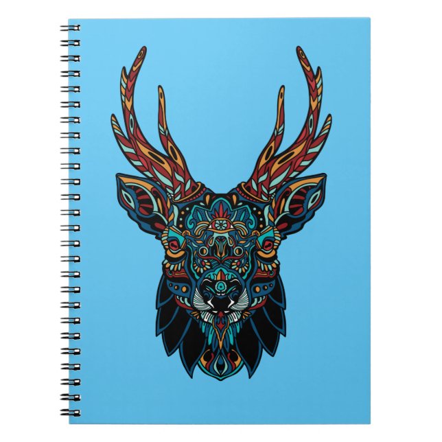 Cuaderno Mandalá de Ciervos (Frente)