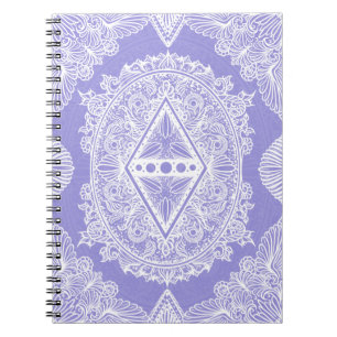 Cuaderno Mandala de Diamante Celeste