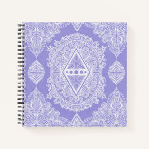 Cuaderno Mandala de Diamante Celeste