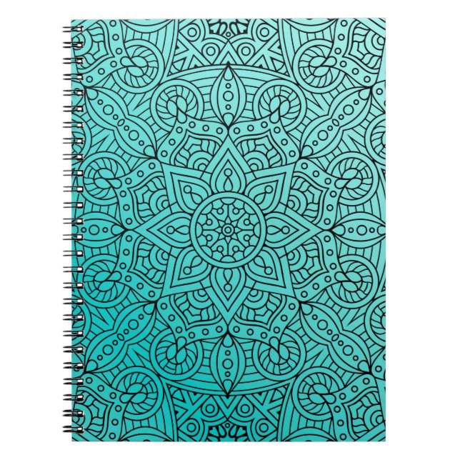 Cuaderno Mandala de lujo 38 (Frente)