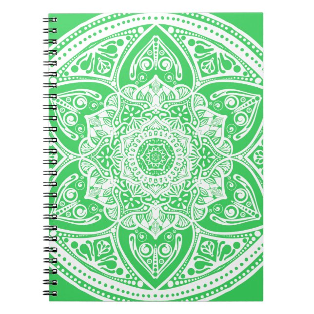 Cuaderno Mandala de primavera (Frente)