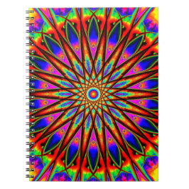 Cuaderno Mandala del mundo del arco iris