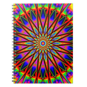 Cuaderno Mandala del mundo del arco iris