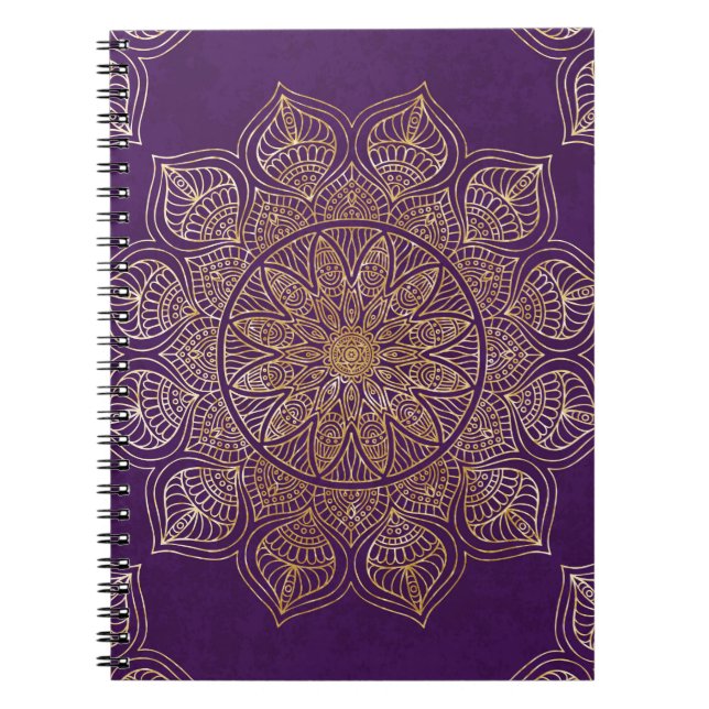 Cuaderno Mandala del oro (Frente)