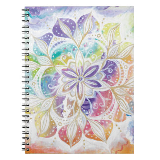 Cuaderno Mandala diseño alegre