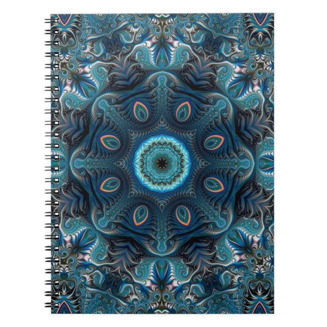 Cuaderno Mandala espacial misteriosa (Frente)