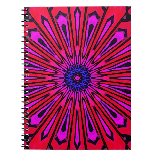 Cuaderno Mándala floral botánico (Frente)