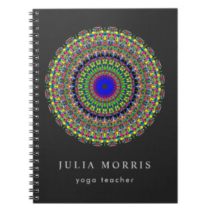 Cuaderno Mandala floral feliz