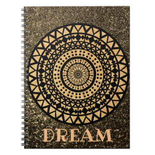 Cuaderno Mandala Gold Dream Thought Gifts Diario Book