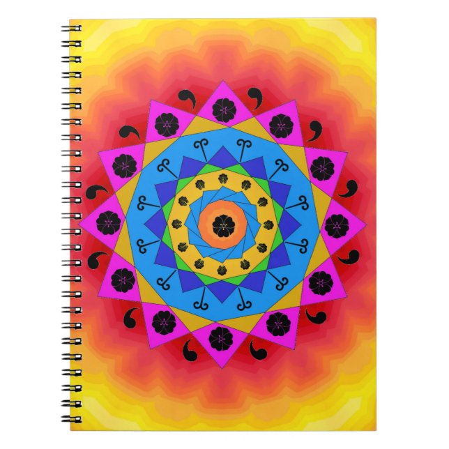Cuaderno Mandala Notebook (Frente)