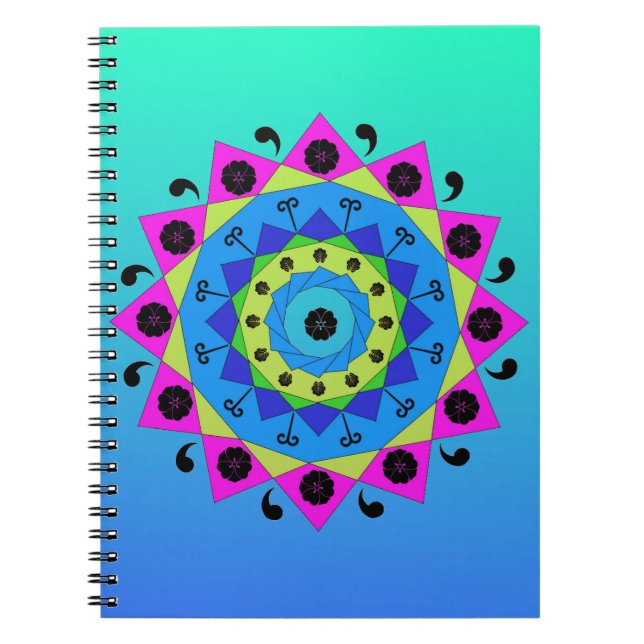 Cuaderno Mandala Notebook (Frente)