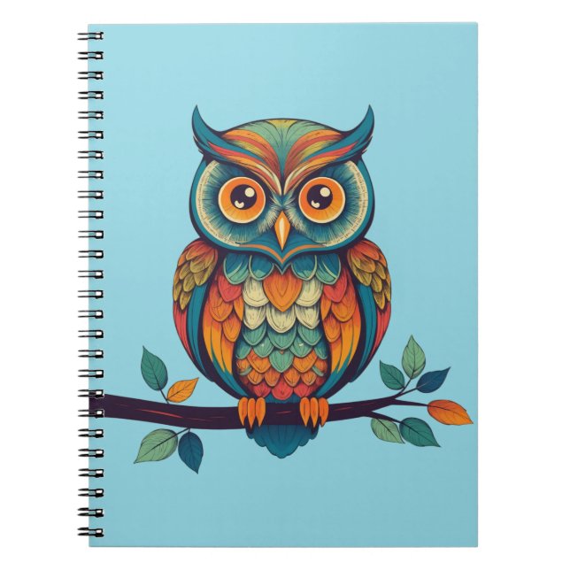 Cuaderno Mandala Owl (Frente)