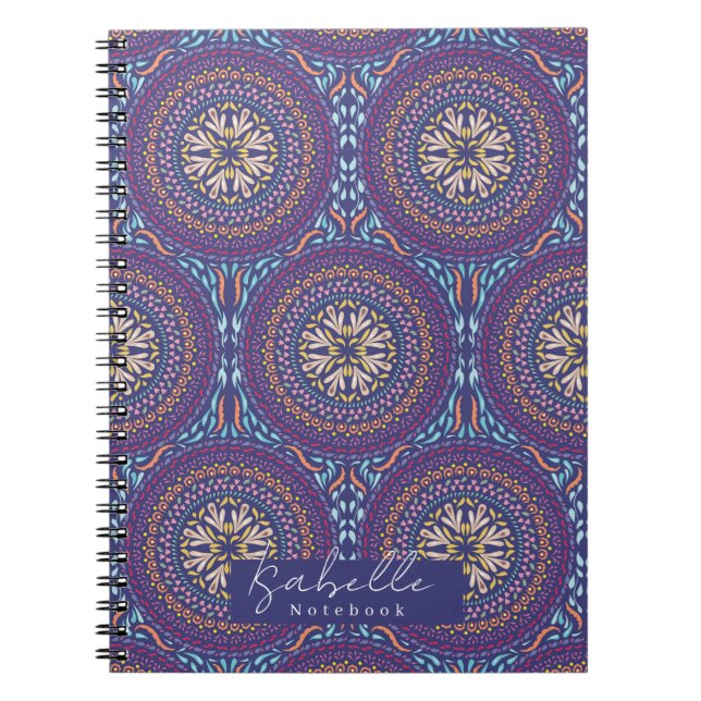 Cuaderno Mandala Purple (Frente)