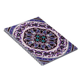 Cuaderno Mandala púrpura