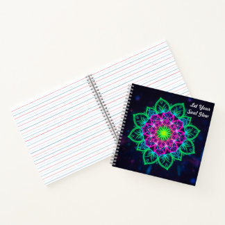 Cuaderno Mandala radiante