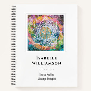 Cuaderno Mandala Zen Reiki Yoga Masaje Sagrado Espiritual