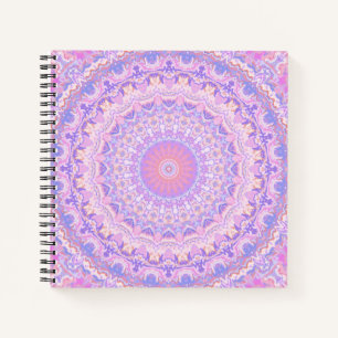 Cuaderno Mandalala bohemio hippie intrincado colorido aluci