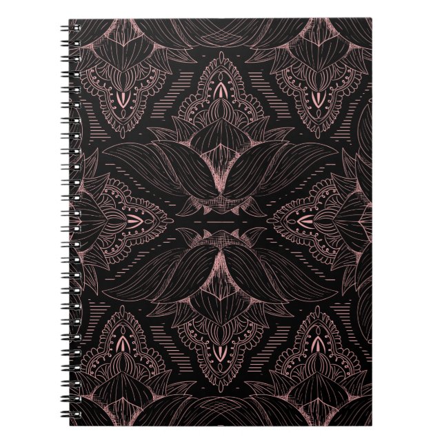 Cuaderno Mandalas de flores 2 (Frente)