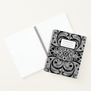 Cuaderno Mandalas Sinfonía de Color – Floral Psicodélico Au