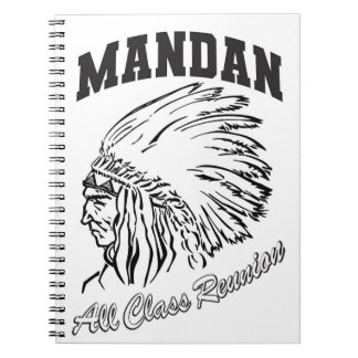 Cuaderno Mandan Braves All Class Reunion Notebook