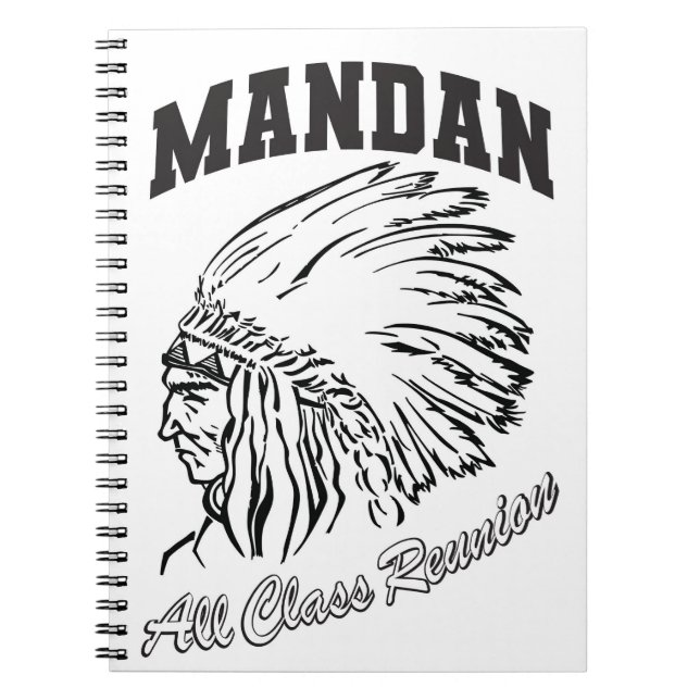 Cuaderno Mandan Braves All Class Reunion Notebook (Frente)