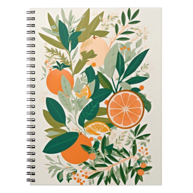 Cuaderno Mandarina clementina (Frente)