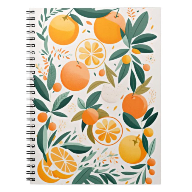 Cuaderno Mandarina clementina (Frente)
