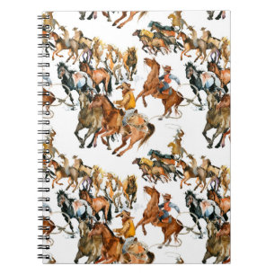 Cuaderno Manejar caballos sin fisuras. Vaquero americano. 