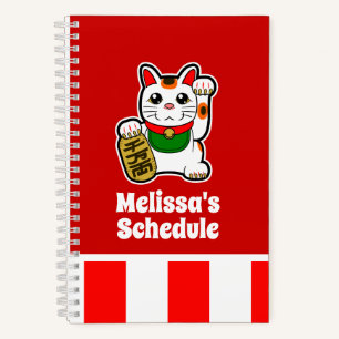 Cuaderno Maneki Neko - Gato afortunado japonés