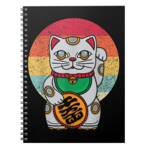 Cuaderno Maneki Neko Kawaii Koban Feng