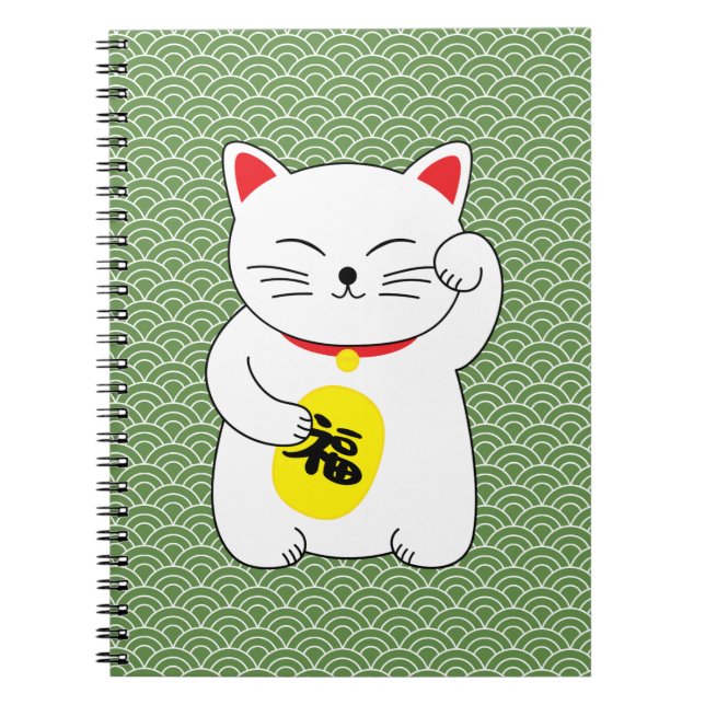 Cuaderno Maneki Neko Lucky Cat (Frente)