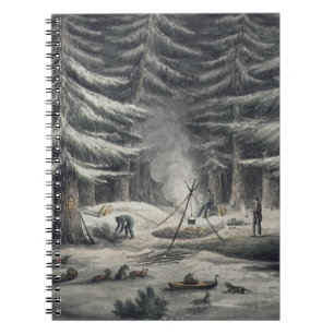 Cuaderno Manera de hacer un lugar de descanso en una noche